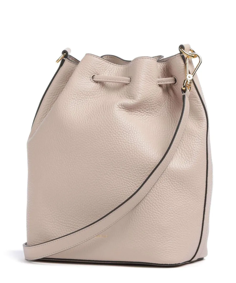 Beat Generation Bucket bag grained cow leather beige