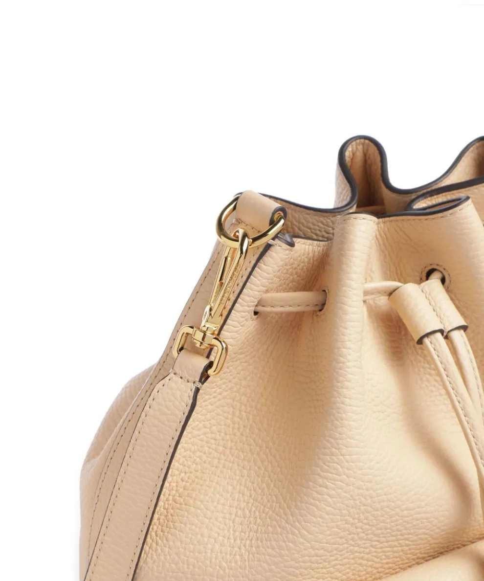Beat Generation Bucket bag grained cow leather nature