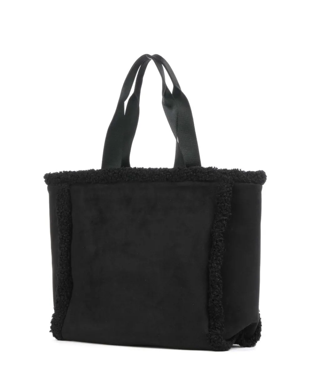 Becky Tote bag faux fur black