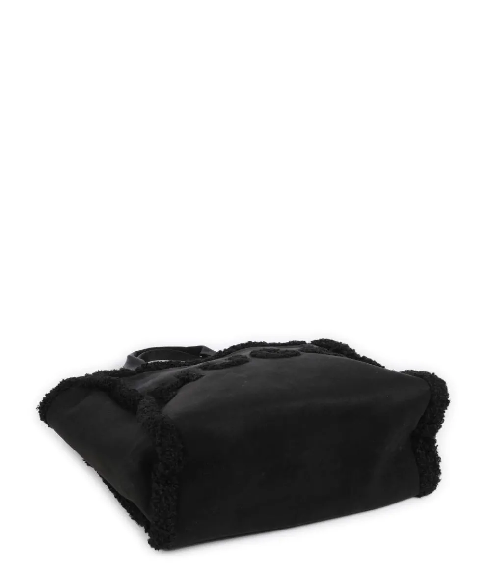 Becky Tote bag faux fur black