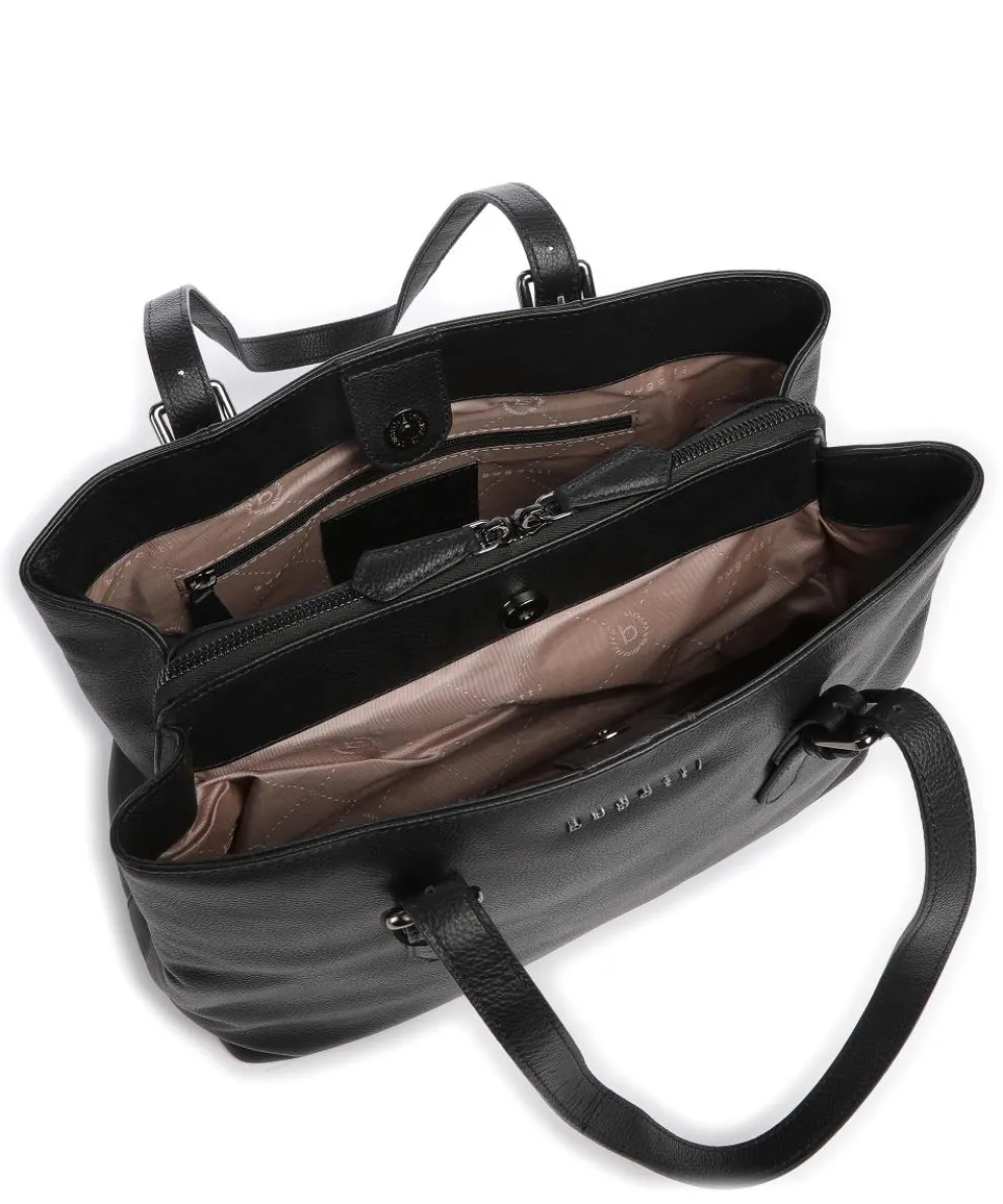 Bella Tote bag cow leather black