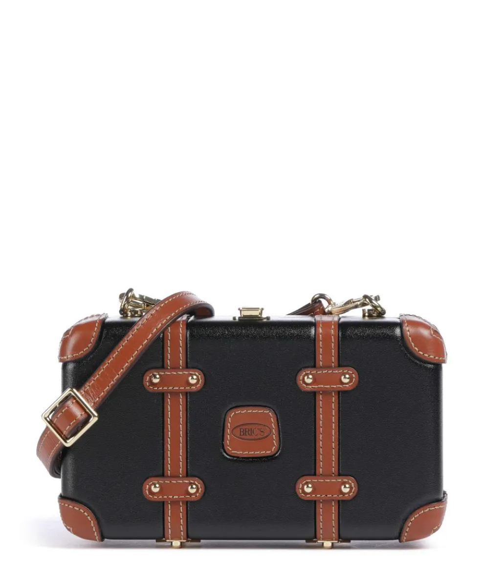 Bellagio Crossbody bag recycled polycarbonate black/brown