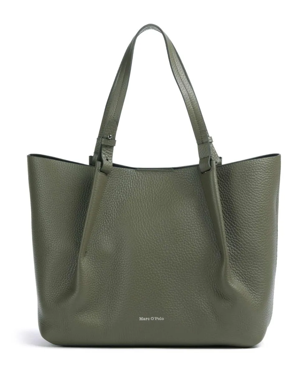 Bellar M Tote bag grained cow leather khaki