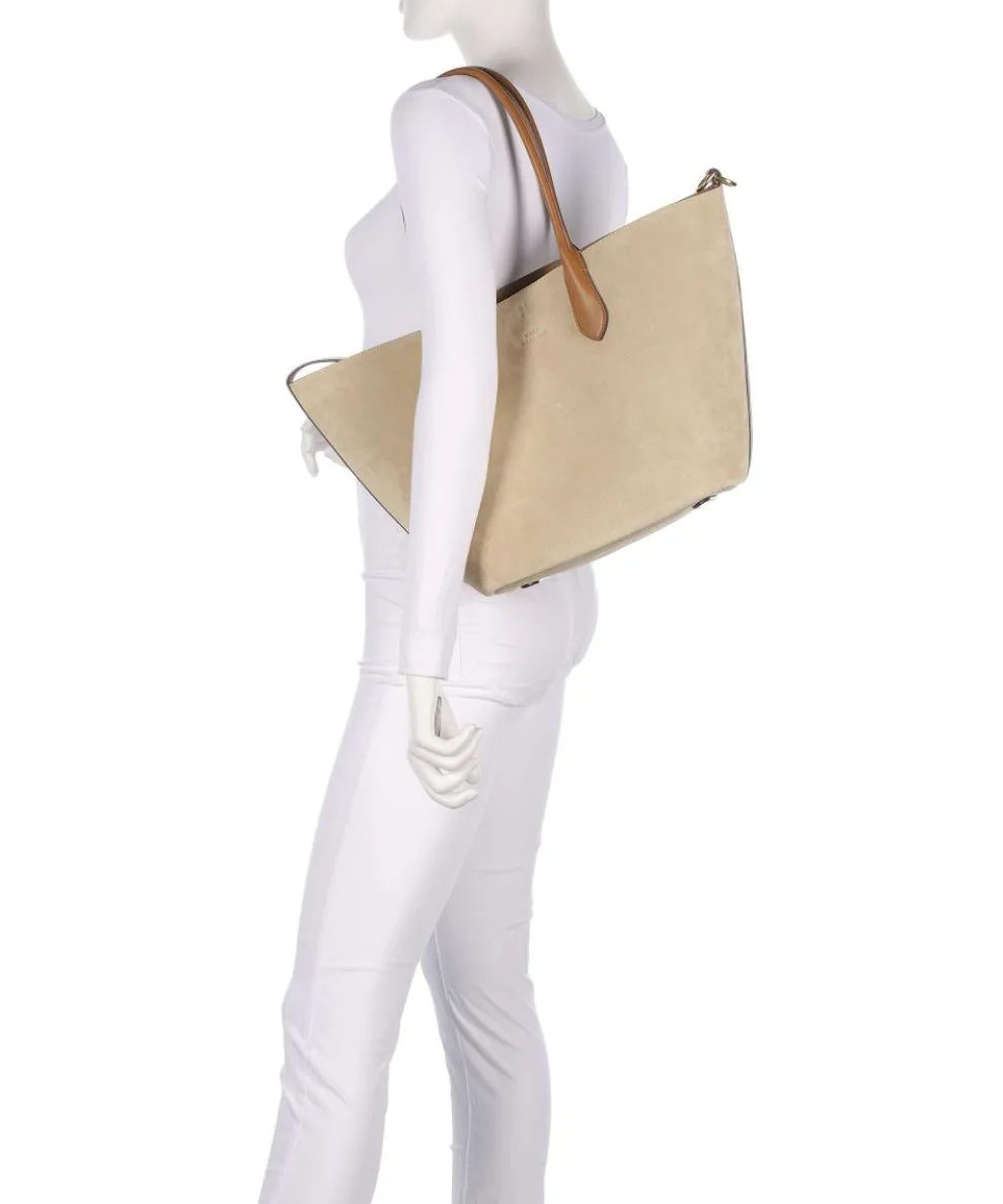 Bellport Medium Tote bag brushed cow leather nature