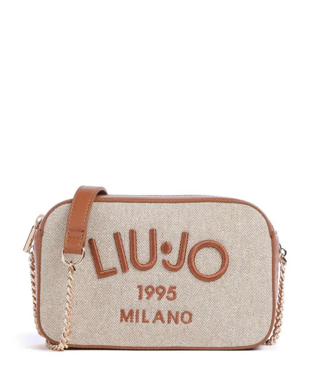 Bena Crossbody bag canvas beige/brown