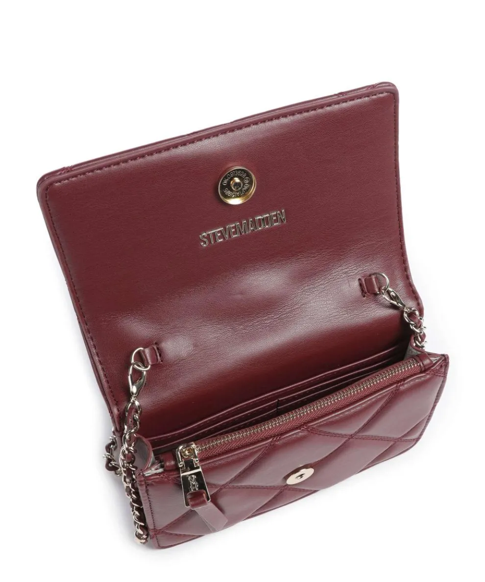 BENDUE Wallet imitation leather dark red