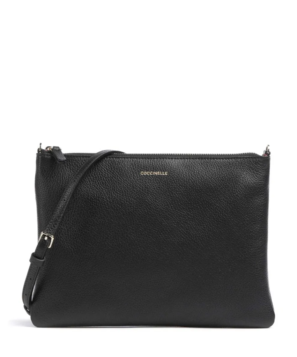 Best Crossbody bag grained leather black