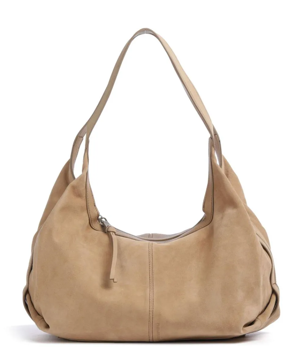 Best to come Hobo bag brushed leather caramel