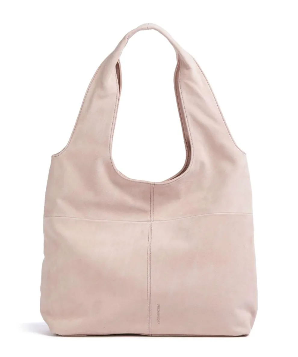 Best to come Tote bag brushed leather rose