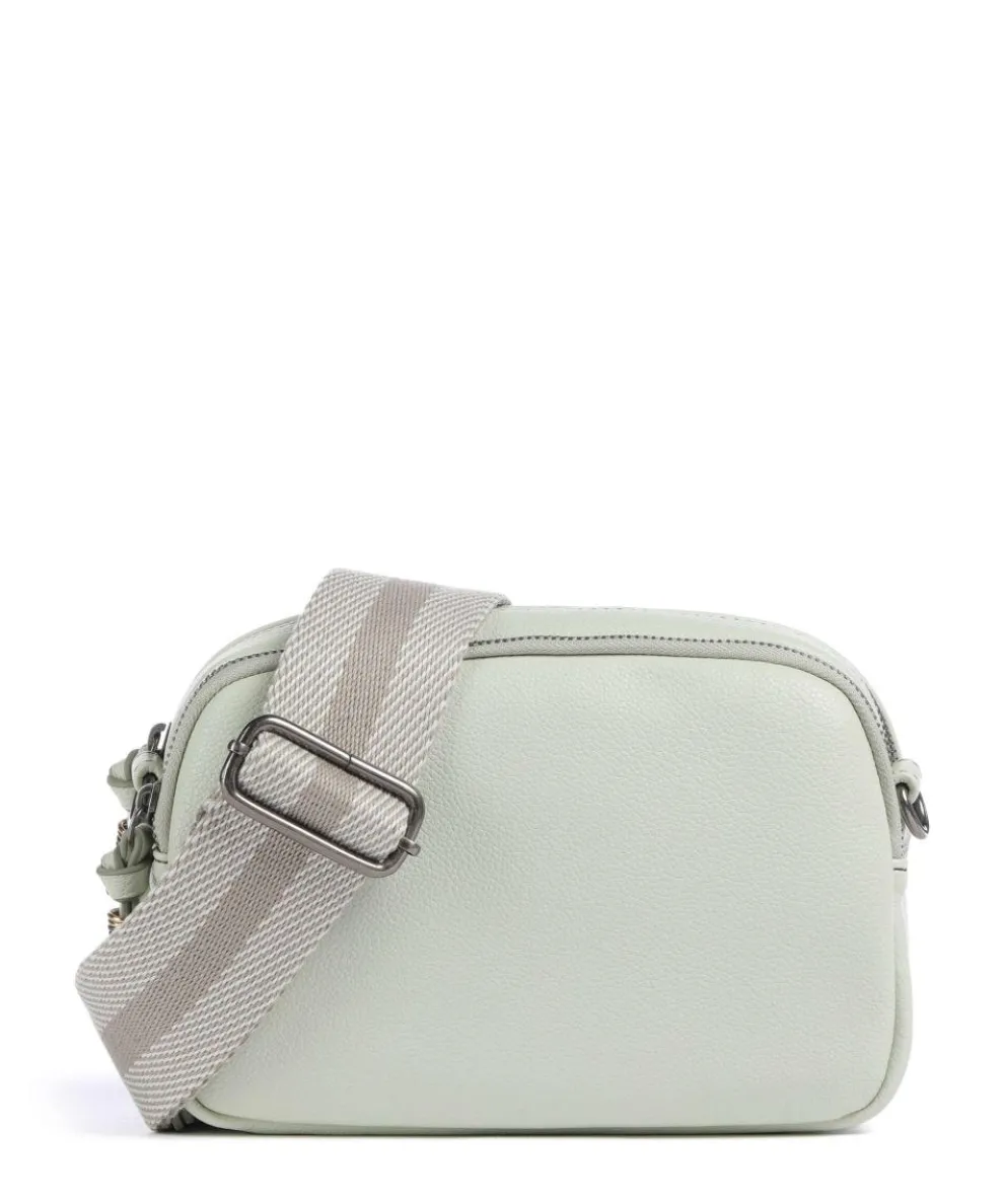 Bestie Crossbody bag recycled leather, polyurethane mint green