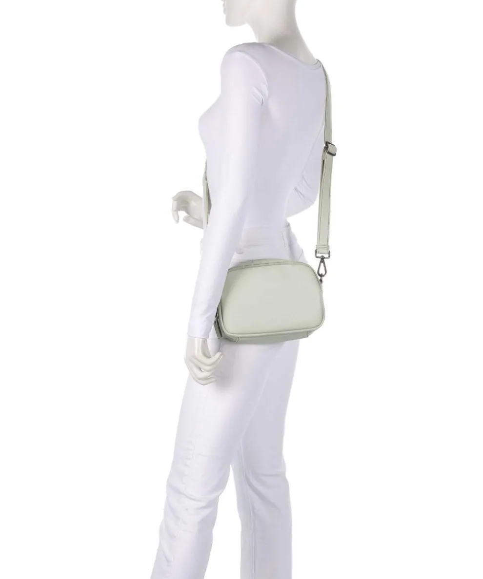 Bestie Crossbody bag recycled leather, polyurethane mint green