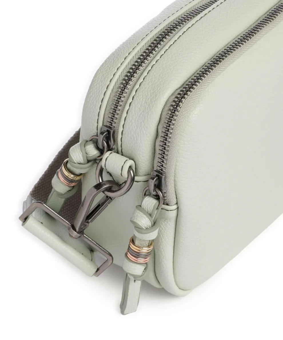 Bestie Crossbody bag recycled leather, polyurethane mint green