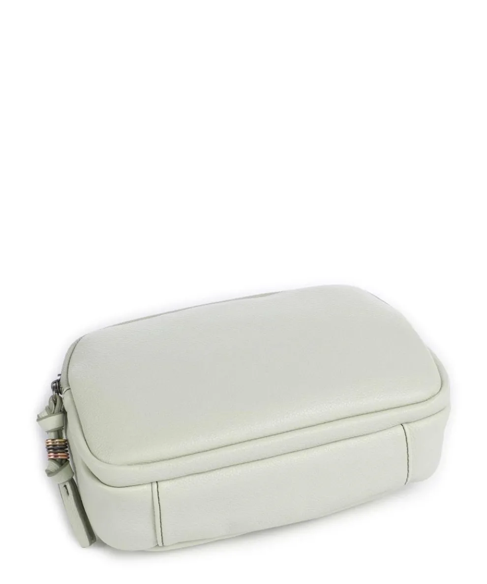 Bestie Crossbody bag recycled leather, polyurethane mint green