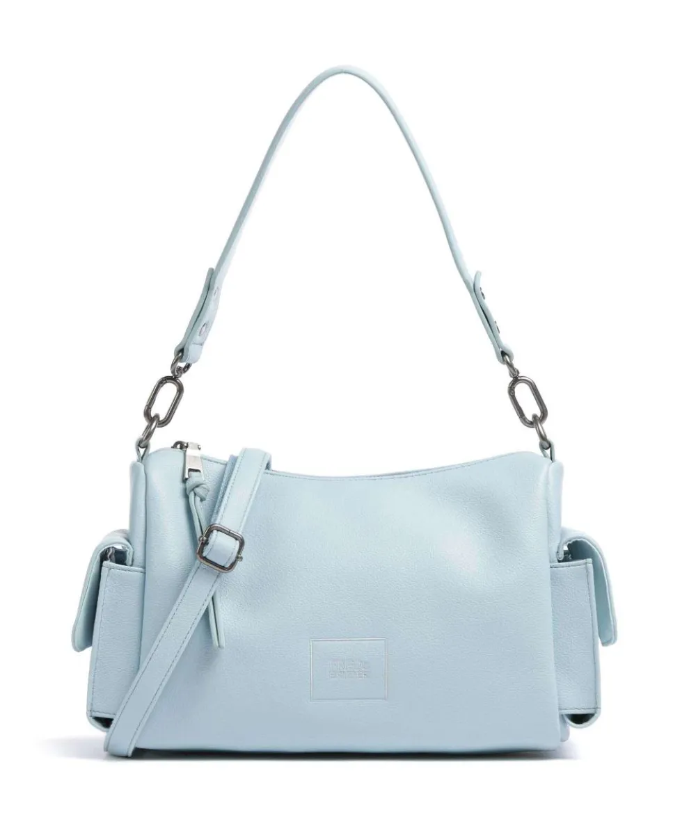 Bestie Shoulder bag recycled leather light blue