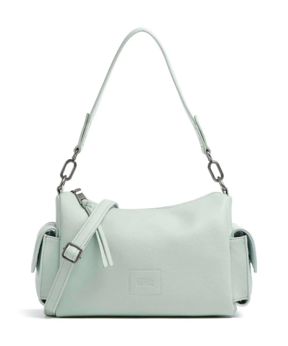 Bestie Shoulder bag recycled leather mint green