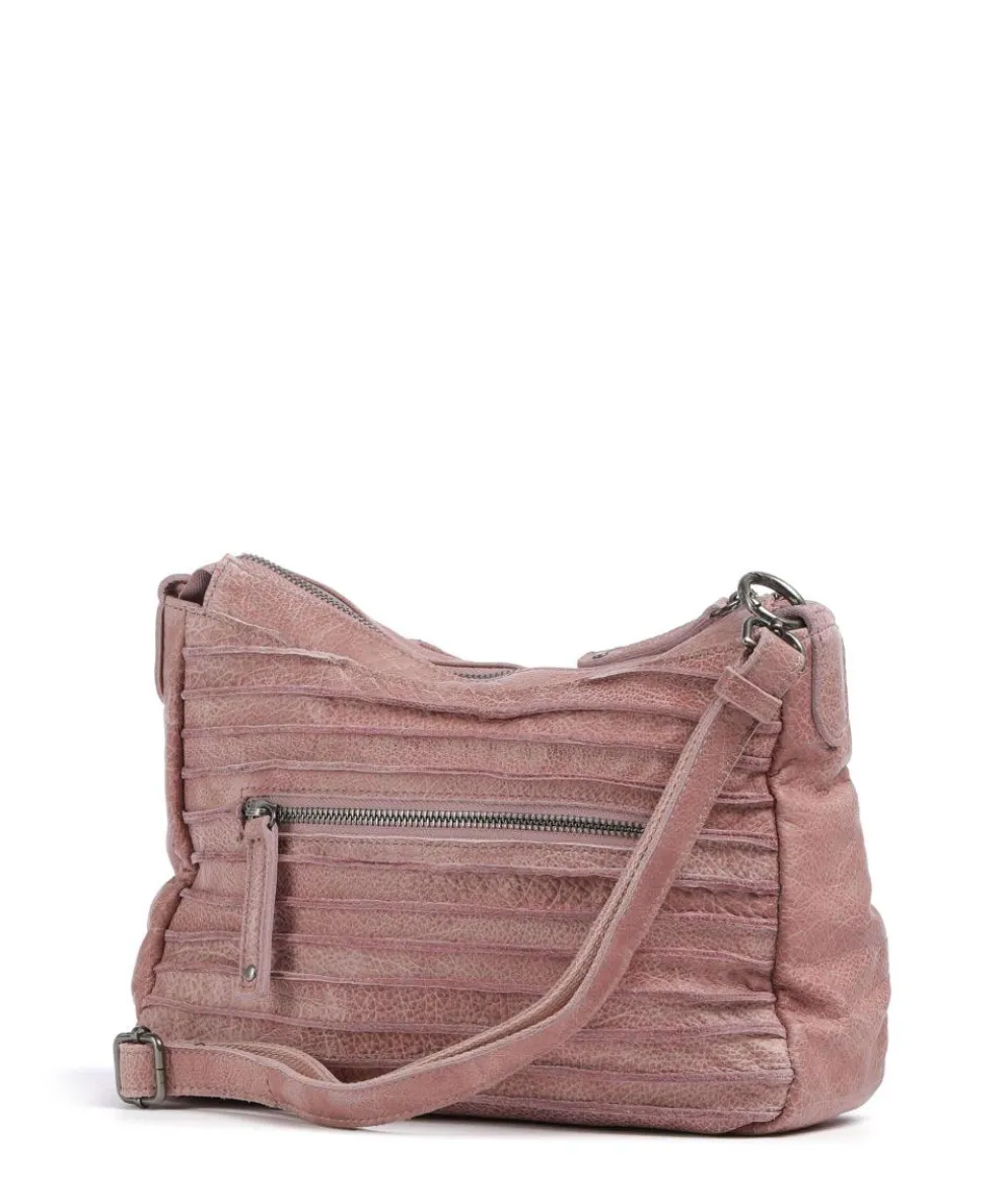 Bestseller Crossbody bag grained leather rose