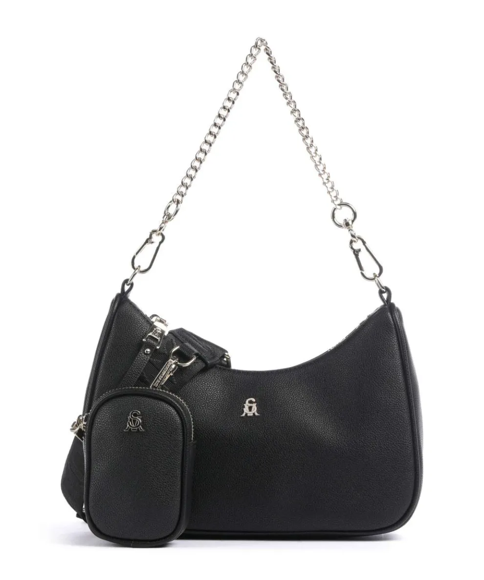 BHABIT Shoulder bag imitation leather black