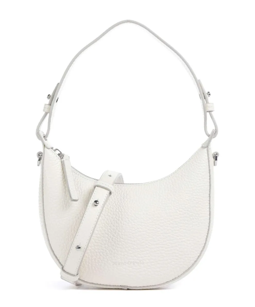 Bira Shoulder bag grained cow leather cream