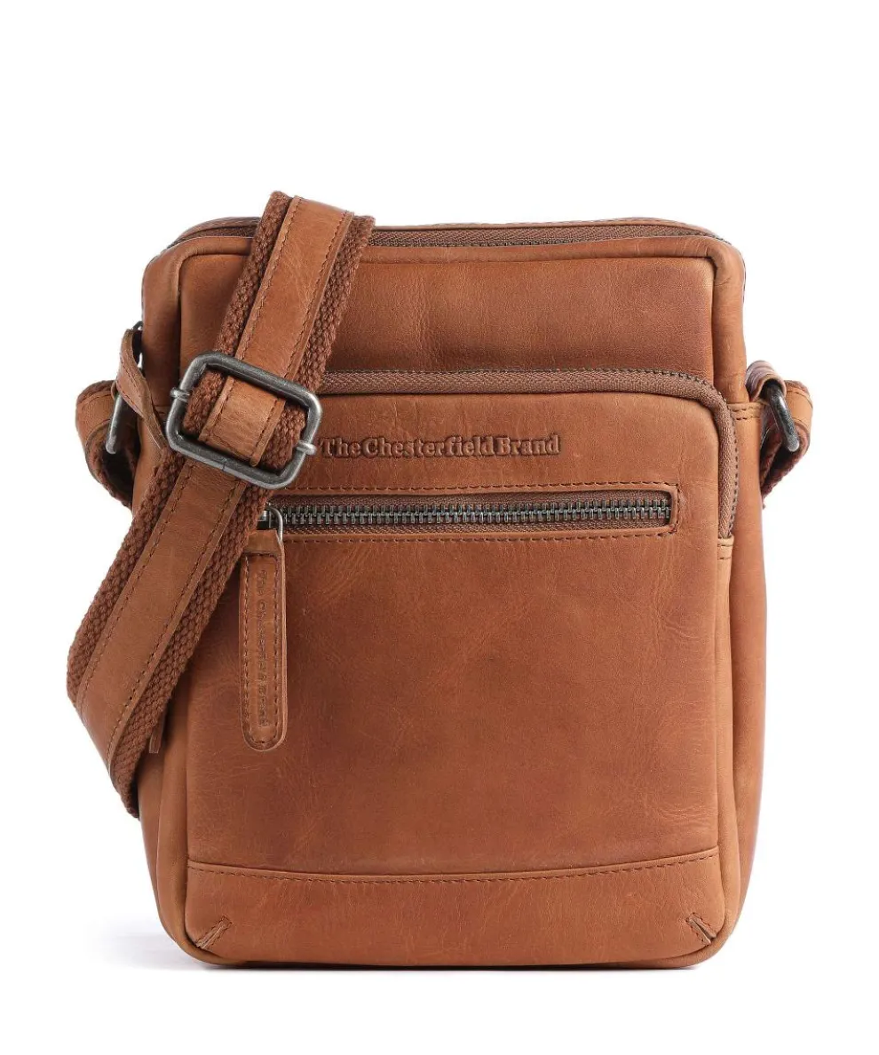 Birmingham Crossbody bag pull-up cow leather cognac