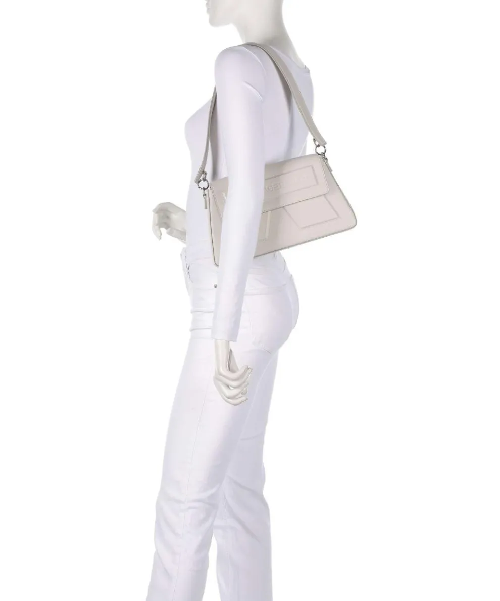 Ikon K Soft Shoulder bag fine grain cow leather ivory