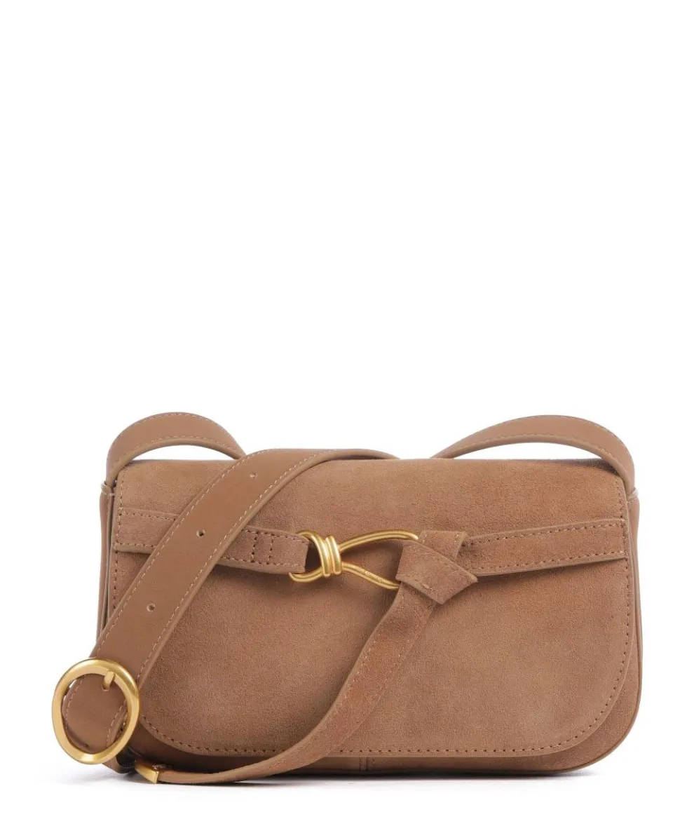 BKLARE Crossbody bag suede tan