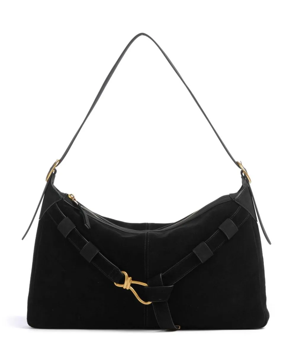 BKLARITY Hobo bag suede black