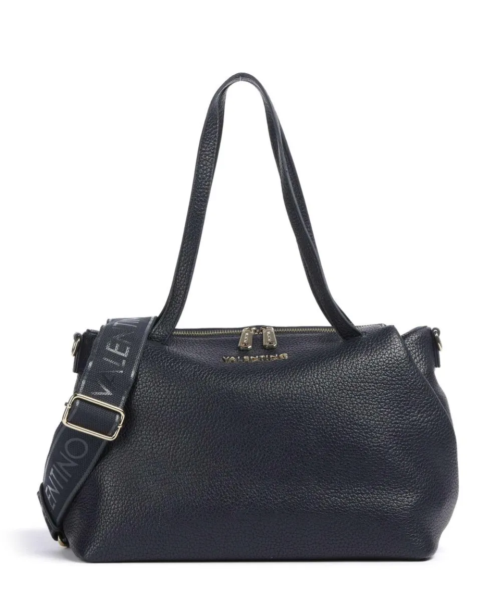 Blossom Re Tote bag imitation leather dark blue