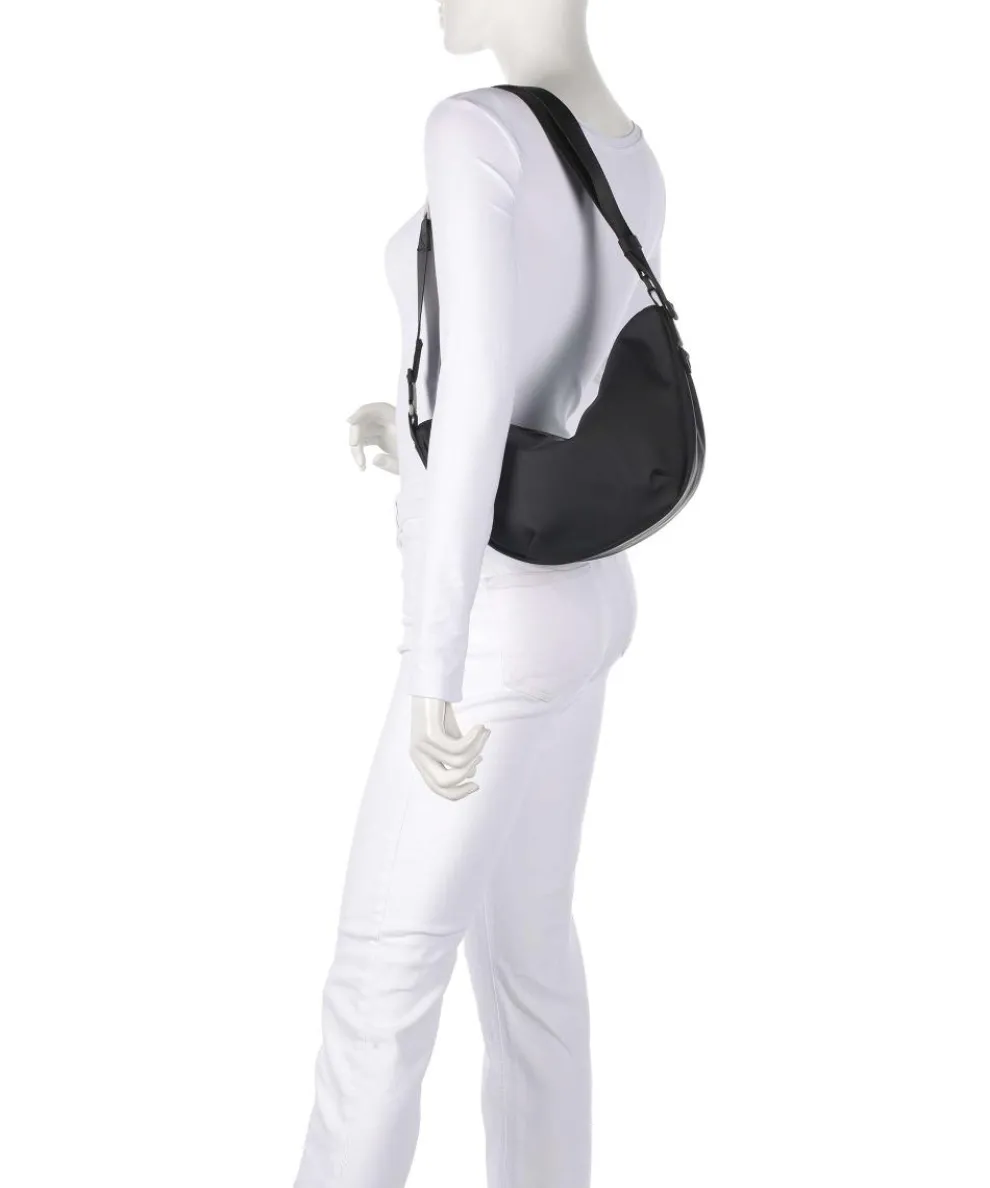 Valera Hobo bag polyurethane, polyester black