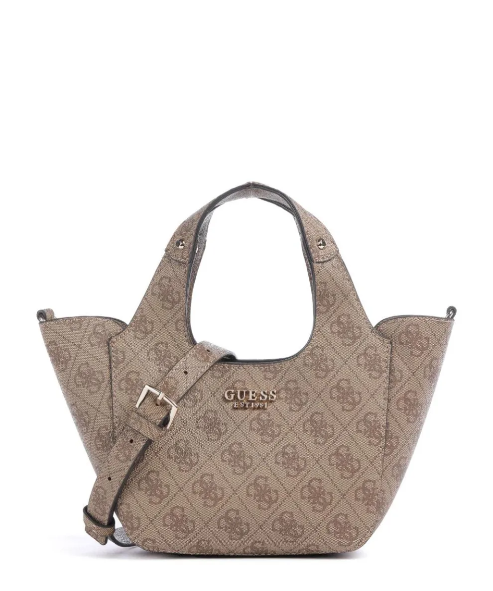 Calista Mini Crossbody bag imitation leather light brown