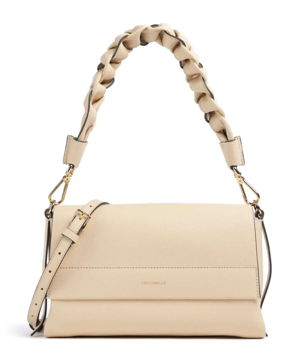 Boheme Grana Double Shoulder bag grained cow leather nature