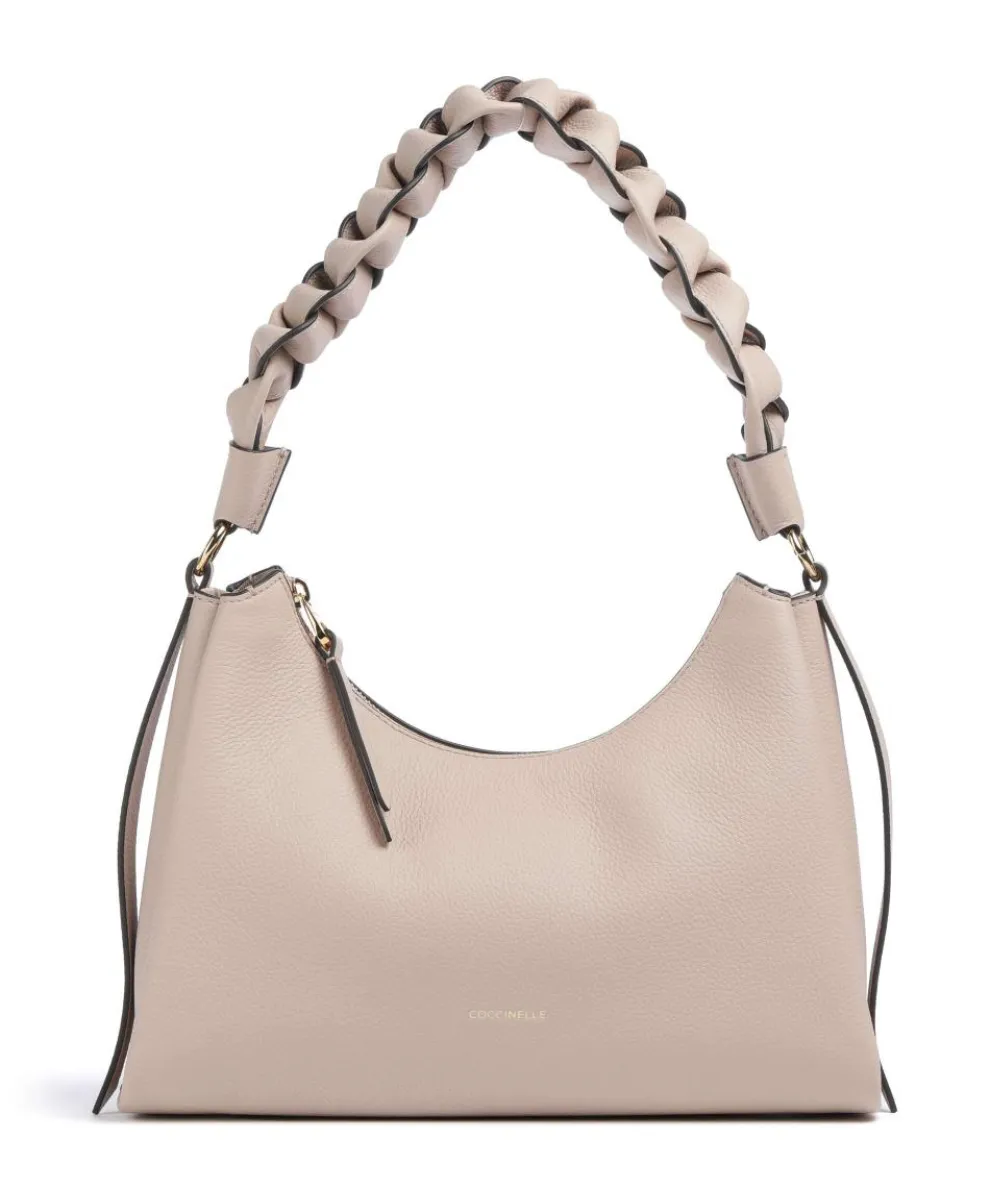 Boheme Grana Double Shoulder bag grained leather antique pink