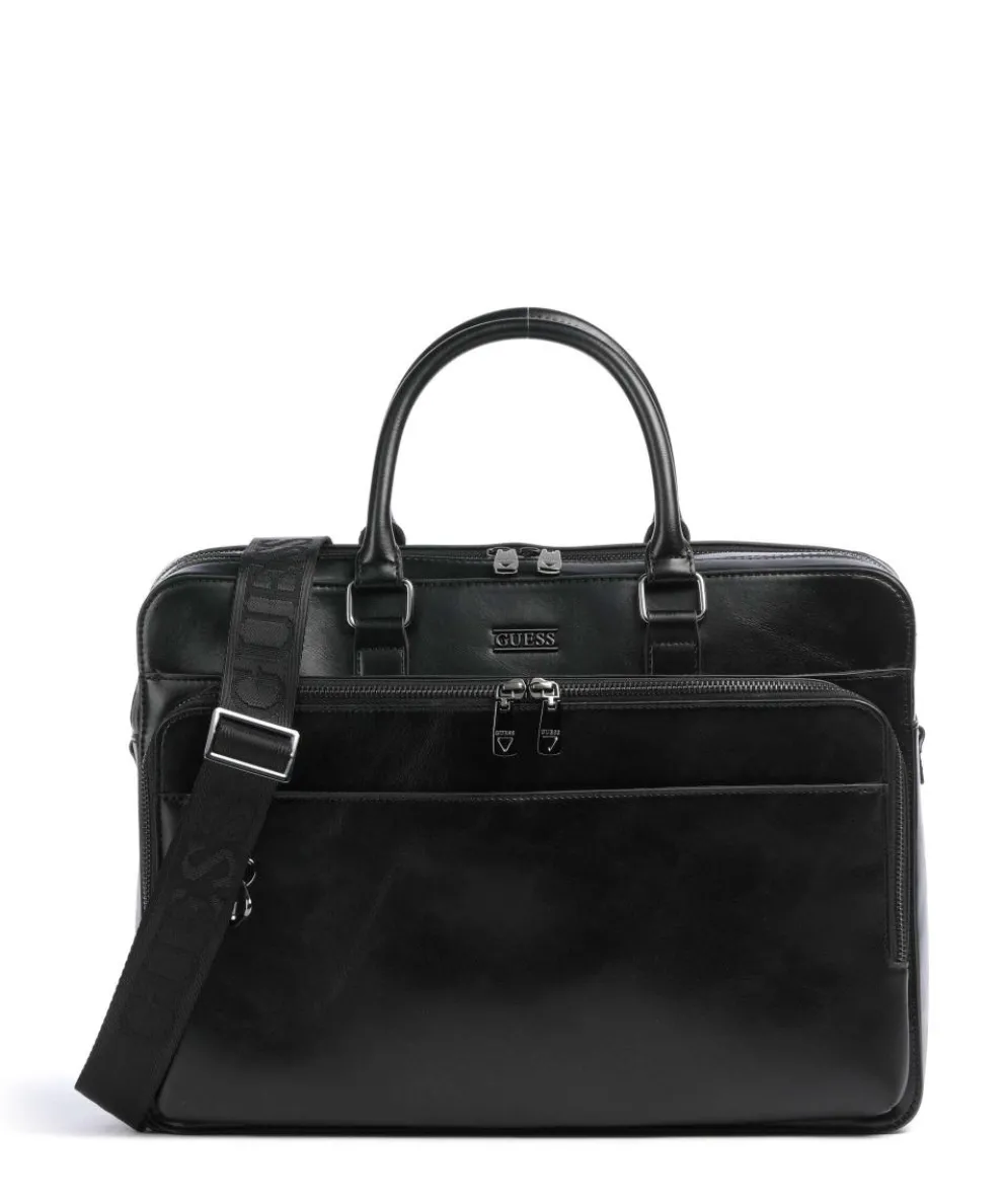Boston Briefcase 15″ imitation leather black