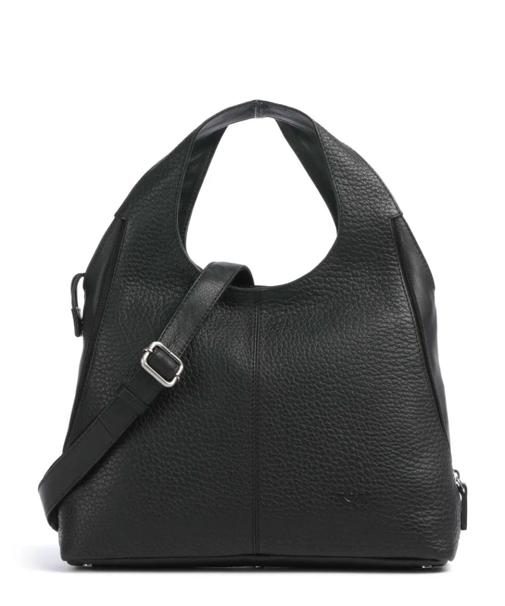 Boston Kirsten Handbag grained leather black
