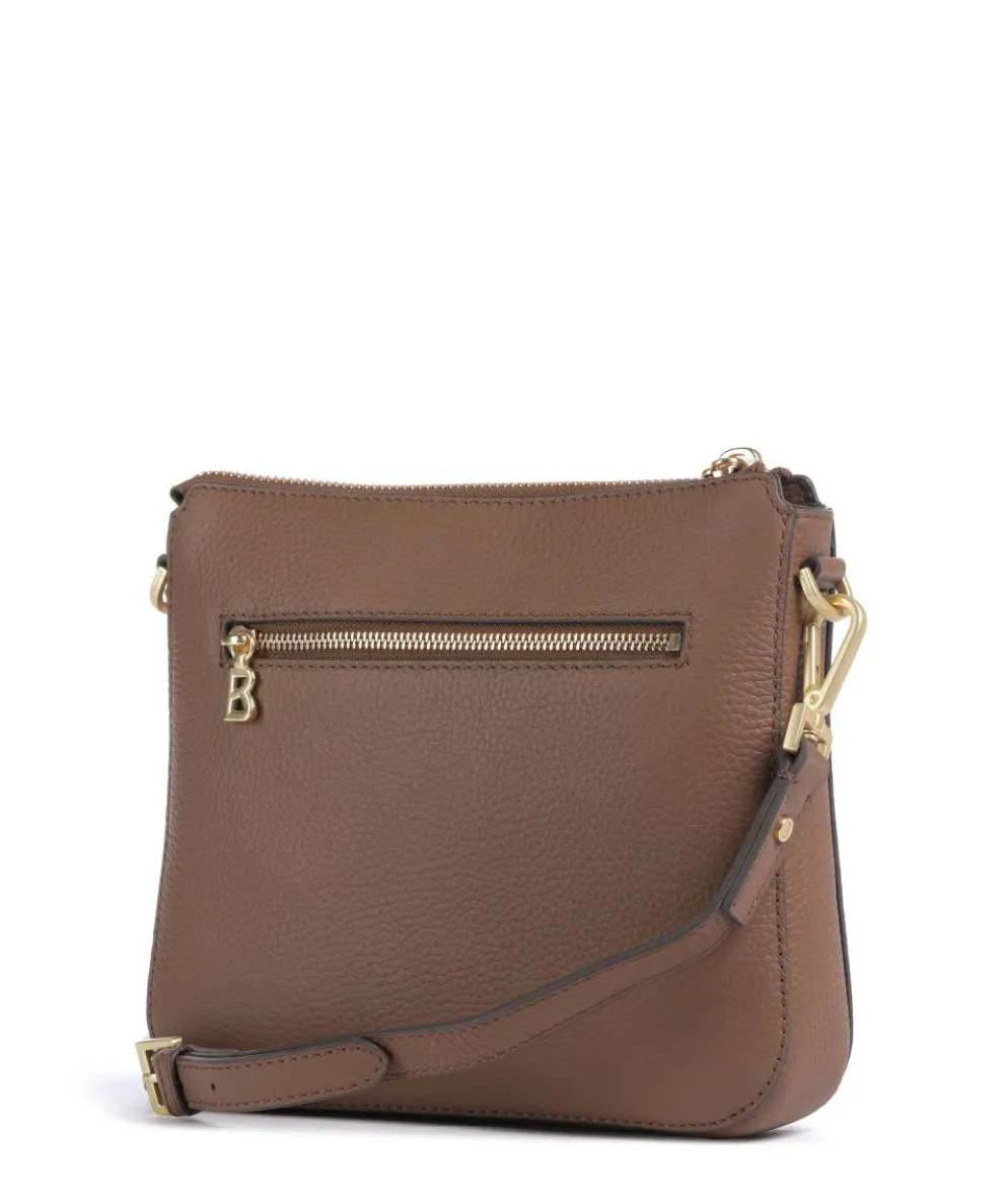 Bozen Hedwig Crossbody bag grained cow leather brown