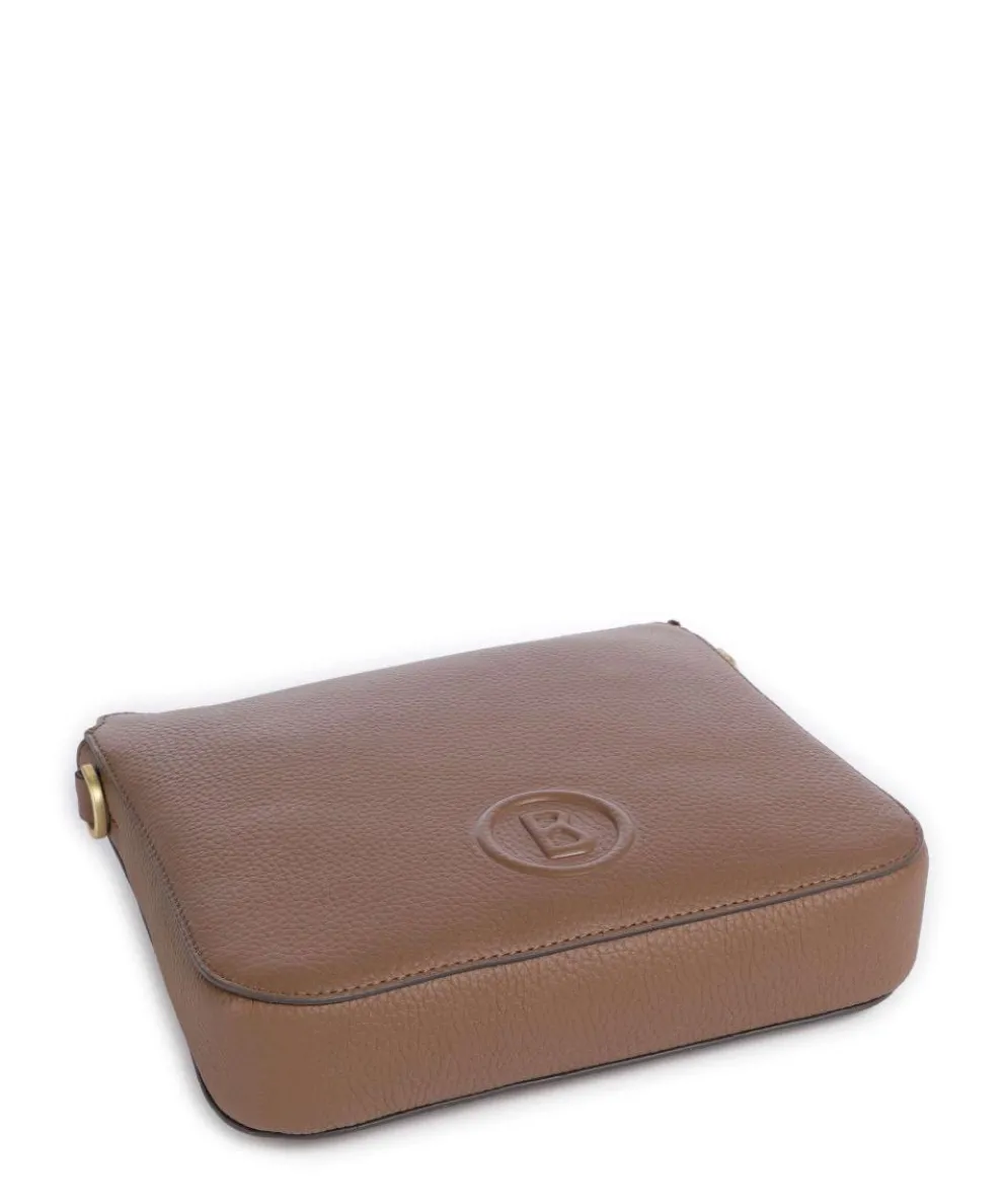 Bozen Hedwig Crossbody bag grained cow leather brown