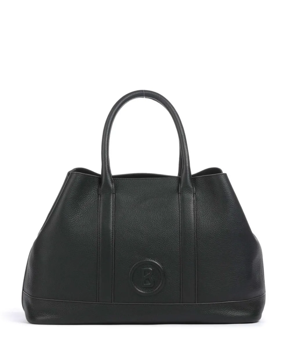 Bozen Theresa Tote bag grained cow leather black