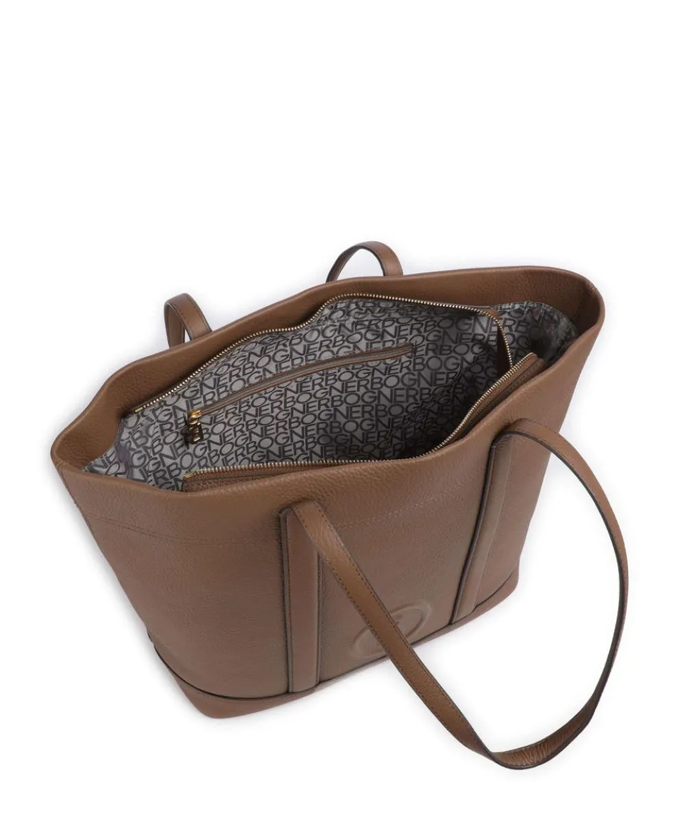 Bozen Zeta Tote bag grained cow leather cognac
