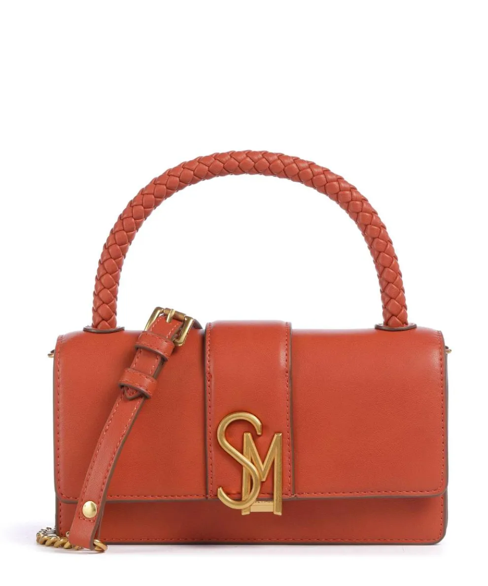 BRAGE Crossbody bag imitation leather red brown