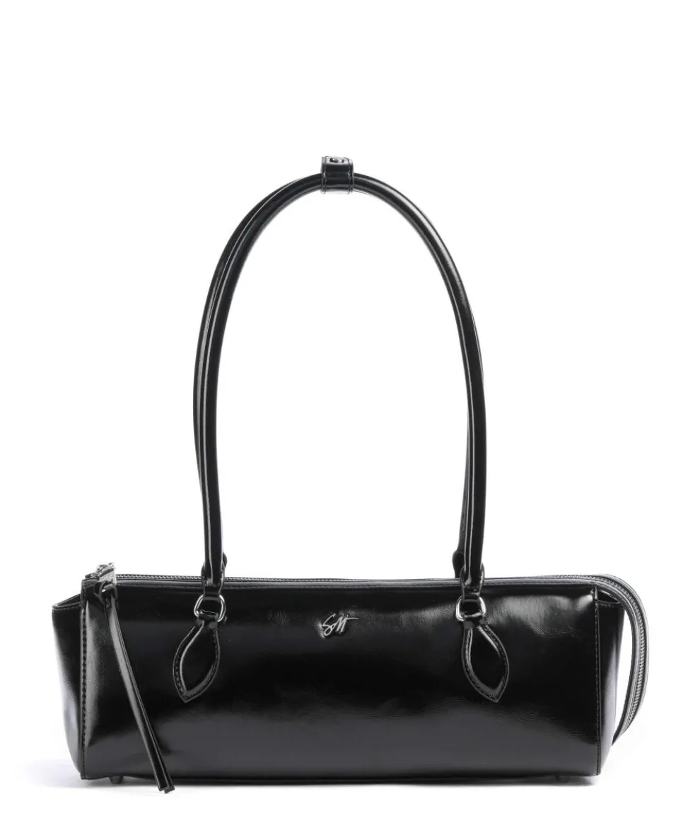 BREMIE Shoulder bag imitation leather black
