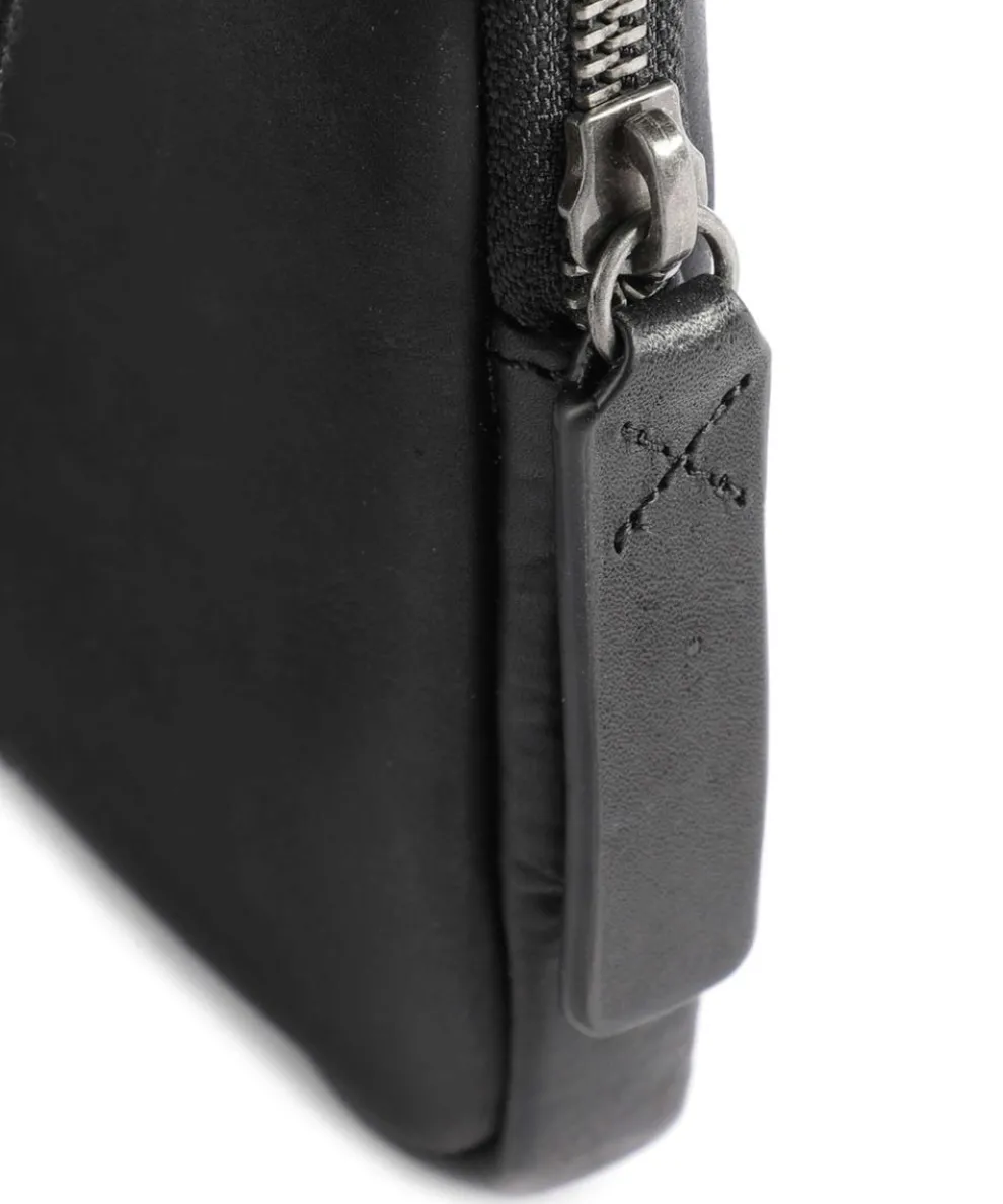 Brick Lane brian Crossbody bag grained leather black