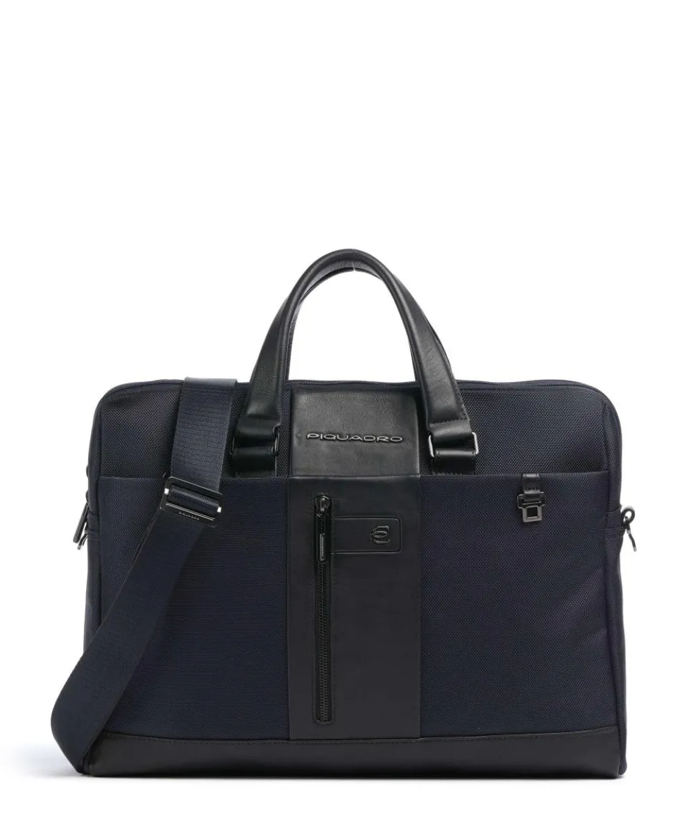 Brief 2 Briefcase 15″ recycled nylon dark blue