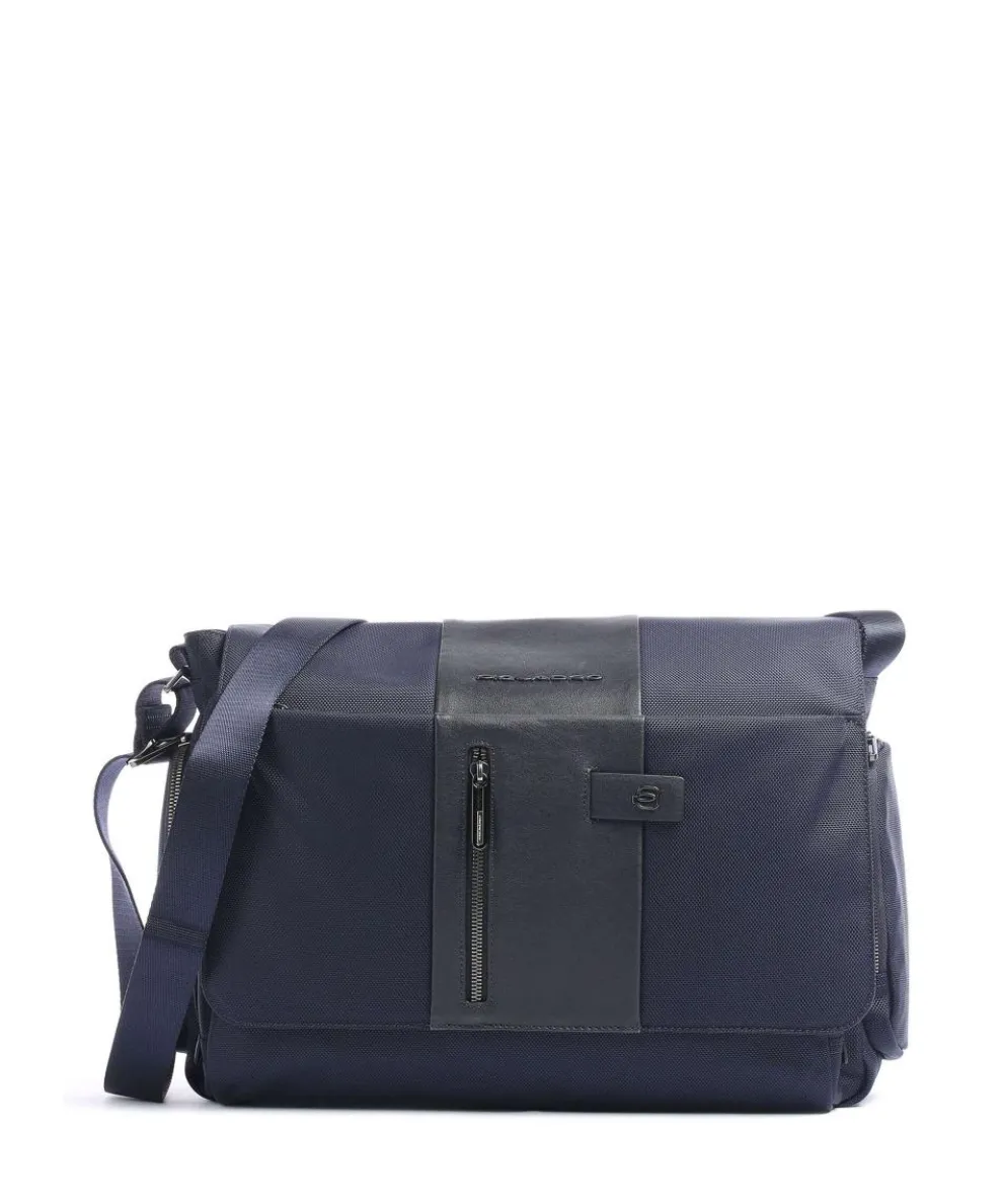 Brief 2 Briefcase 14″ recycled nylon dark blue