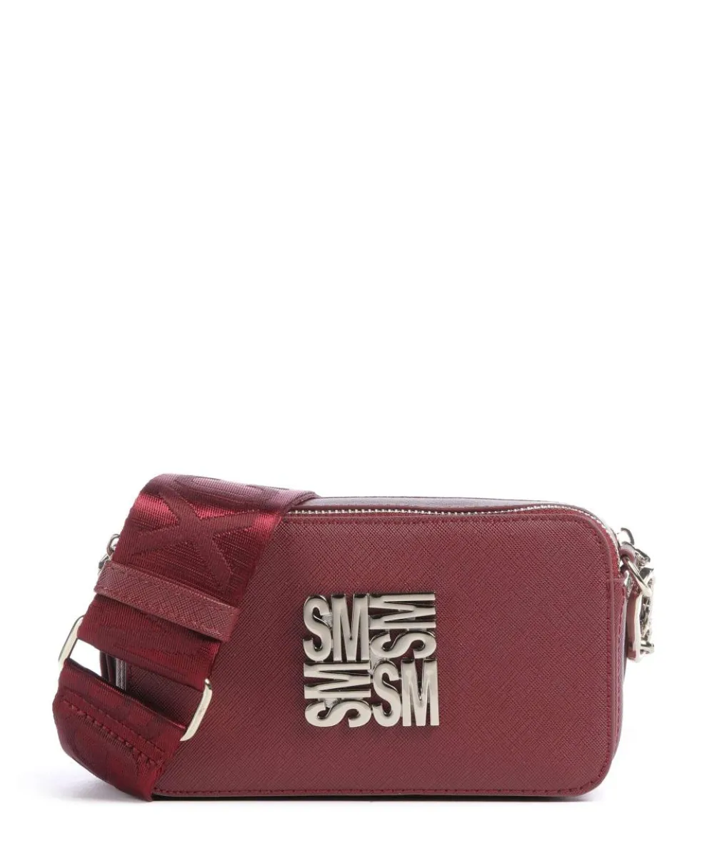 BRISA Crossbody bag imitation leather dark red