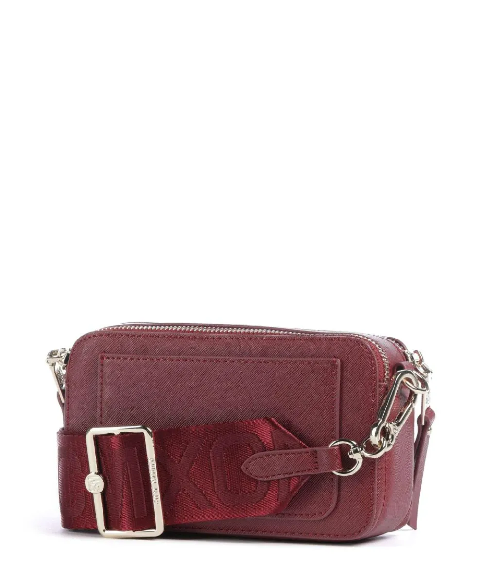 BRISA Crossbody bag imitation leather dark red