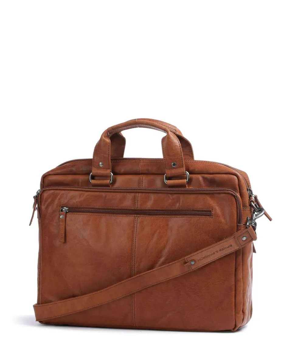Bronco Briefcase 15″ buffalo leather cognac