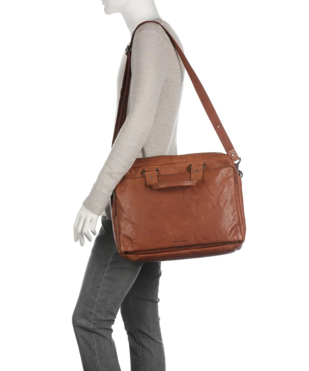 Bronco Briefcase 15″ buffalo leather cognac