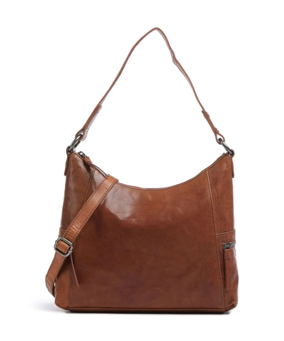 Bronco Hobo bag cow leather brown