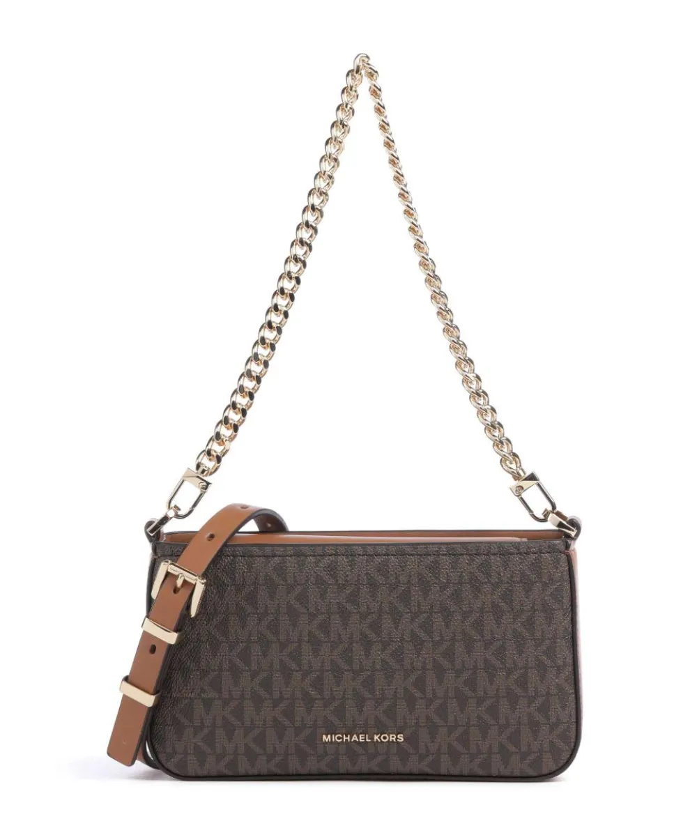 Bryant Small Shoulder bag imitation leather dark brown