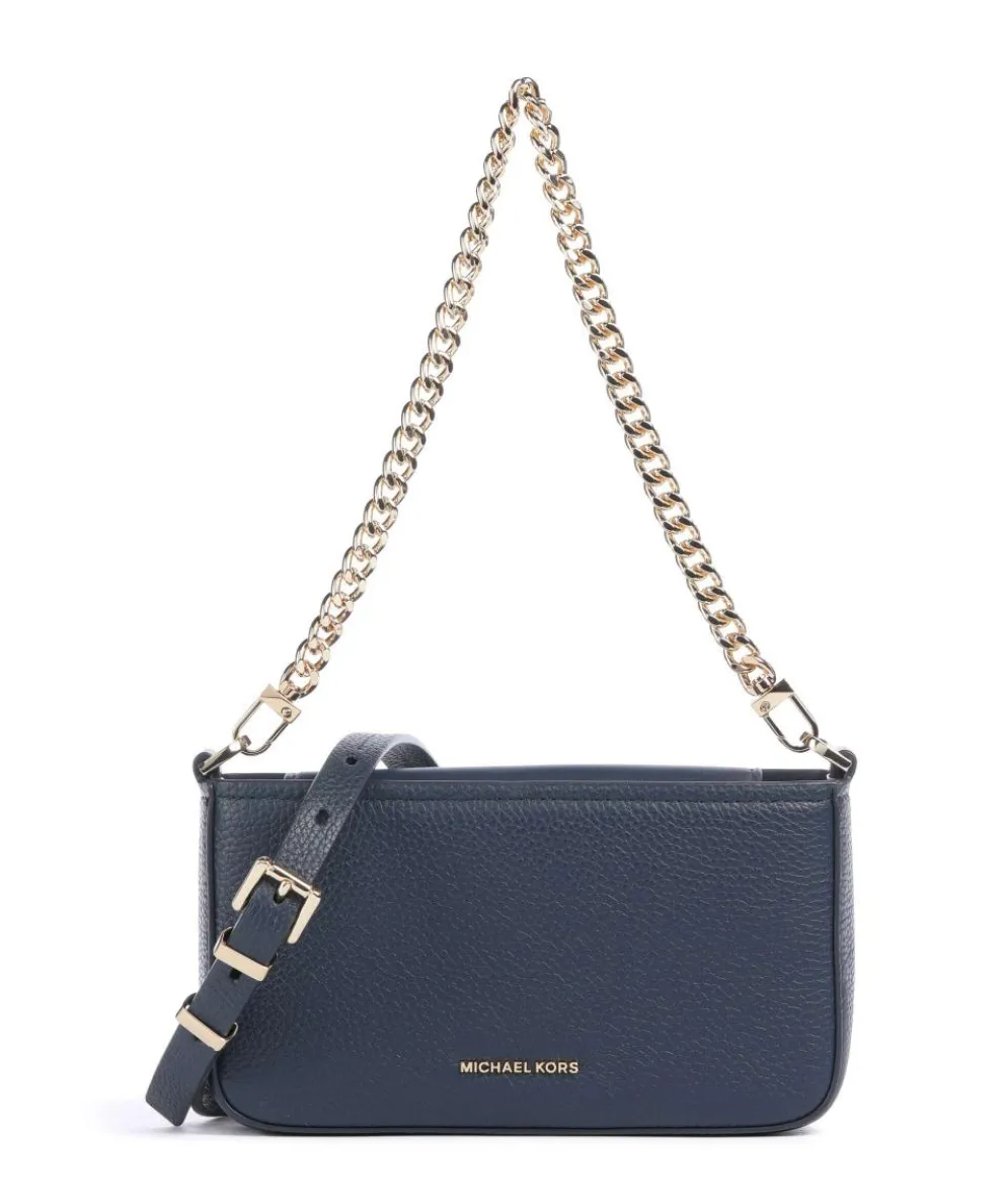 Bryant Small Shoulder bag grained cow leather navy