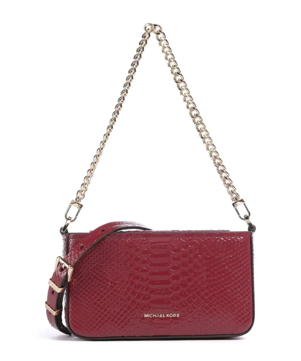 Bryant Small Shoulder bag embossed cow leather wine